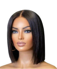 Load image into Gallery viewer, Laurie 12&quot; 2x6 Middle Part Lace Closure Glueless Beginner Wig
