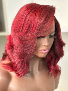 Alaya 14” HD 5x5 Lace Closure Human Hair Glueless Wig