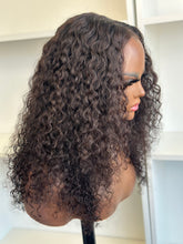 Load image into Gallery viewer, Brayla-16&quot; HD Lace Frontal Glueless Deep Curly Wet &amp; Wavy Human Hair Wig
