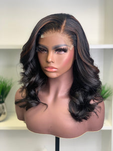 Michelle 18” 5x5 HD Lace Closure Glueless Beginner Friendly Human Hair Wig